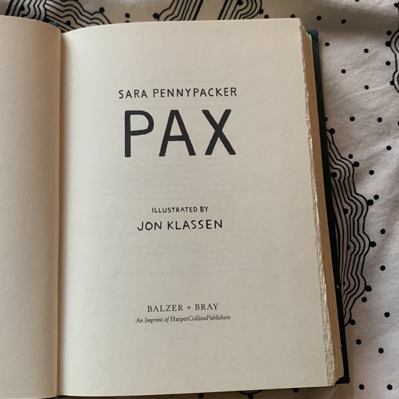 Pax hard copy novel - Picture 3 of 3